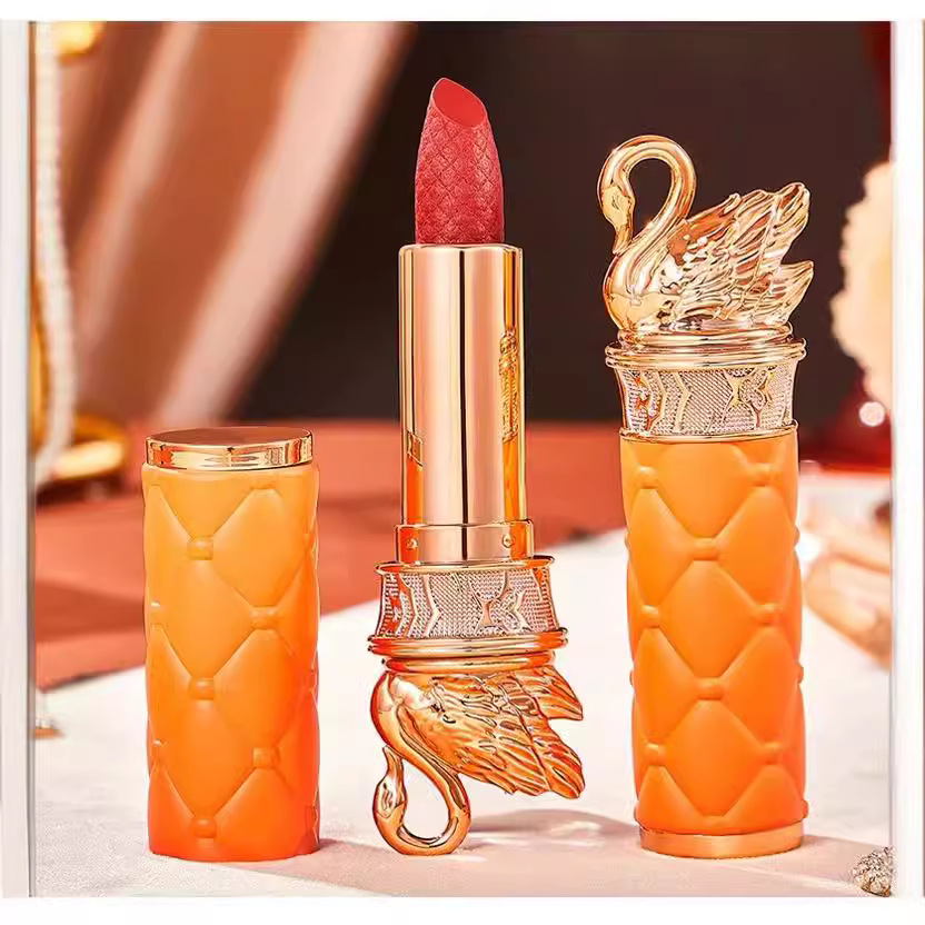 Lip Tint Korean - Swan Velvet Matte Lipstick Waterproof Long