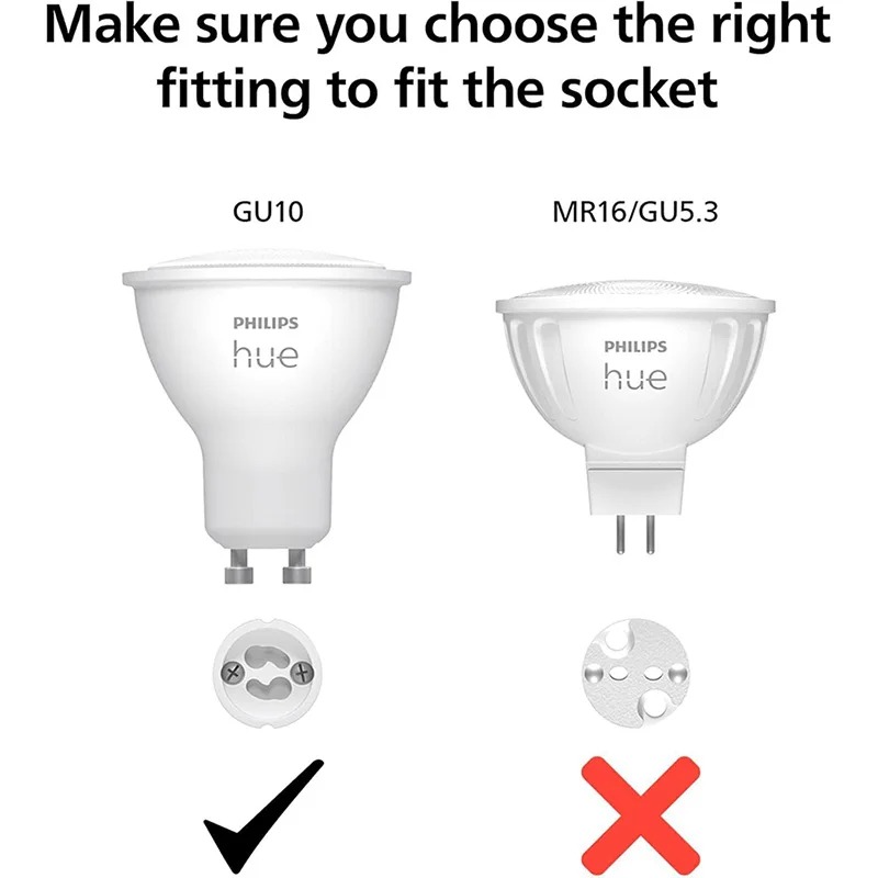 Philips Hue GU10 Smart LED Spo - Philips Bulb Hue review and price
