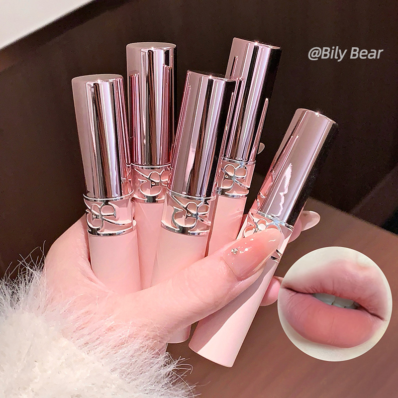 BILY BEAR Soft Matte Lipstick  - Lip Tint Korean review and price