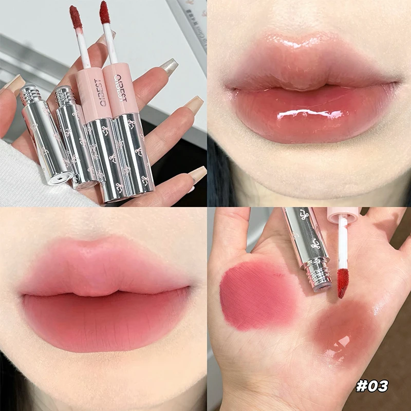 QIBEST Double Head Matte Velve - Lip Tint Korean review and price