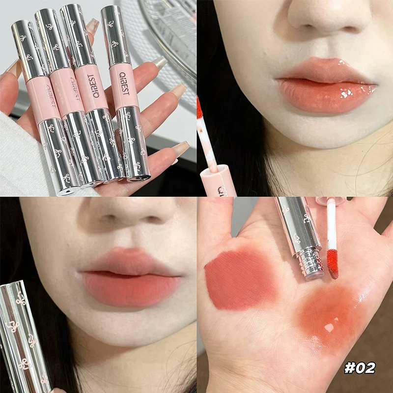 QIBEST Double Head Matte Velve - Lip Tint Korean review and price