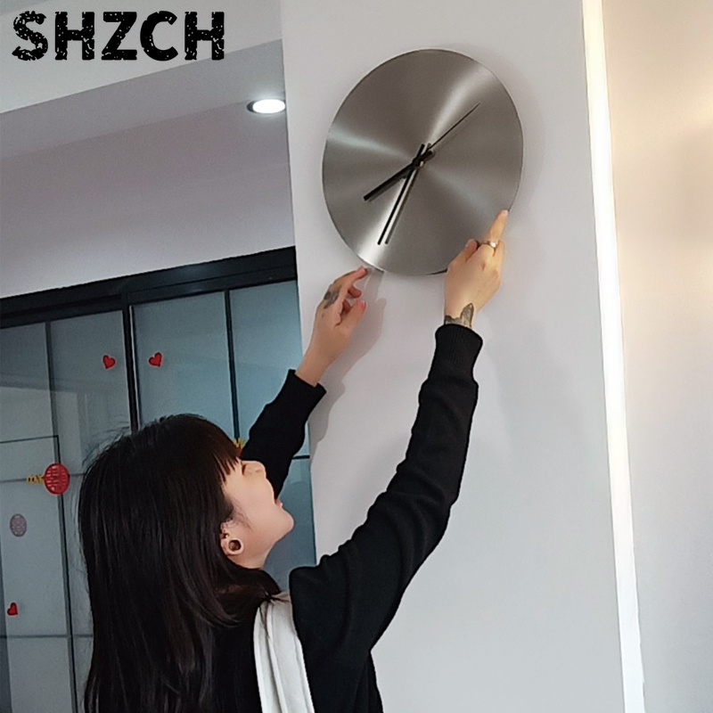 Stainless Steel 3d Wall Clock  - Korean Lifestyle Studio review and price